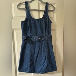 Blue Denim jumper/sleeveless dress